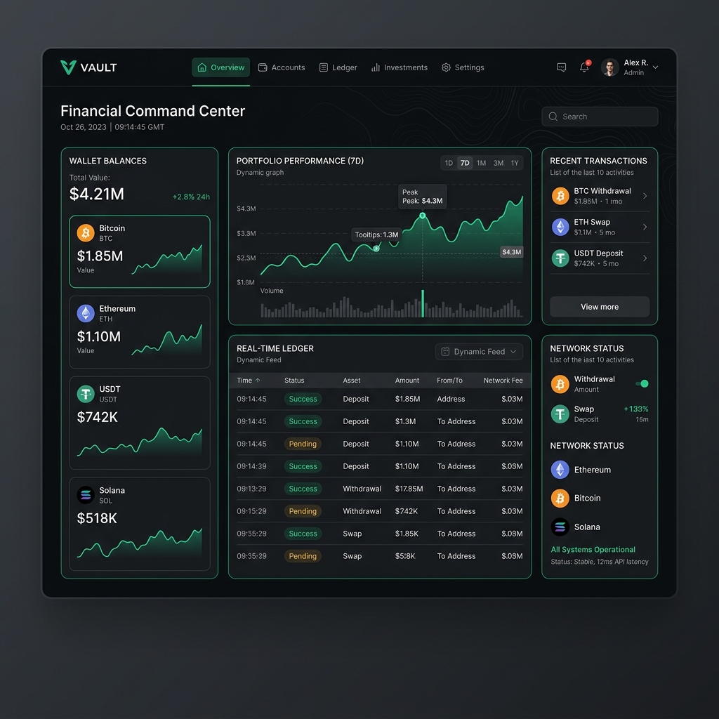 Vault Mockup